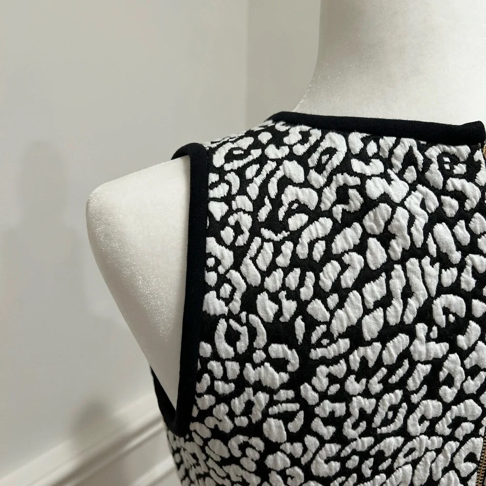 Black and white leopard Kate Spade dress size small in excellent used‎ condition